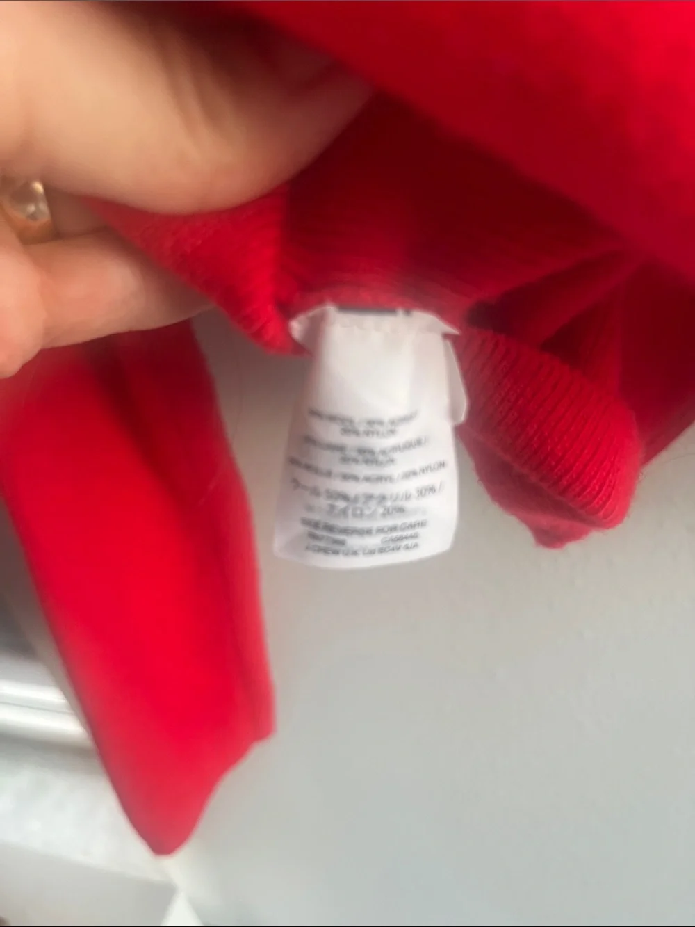 J. Crew Red Wool Jacket